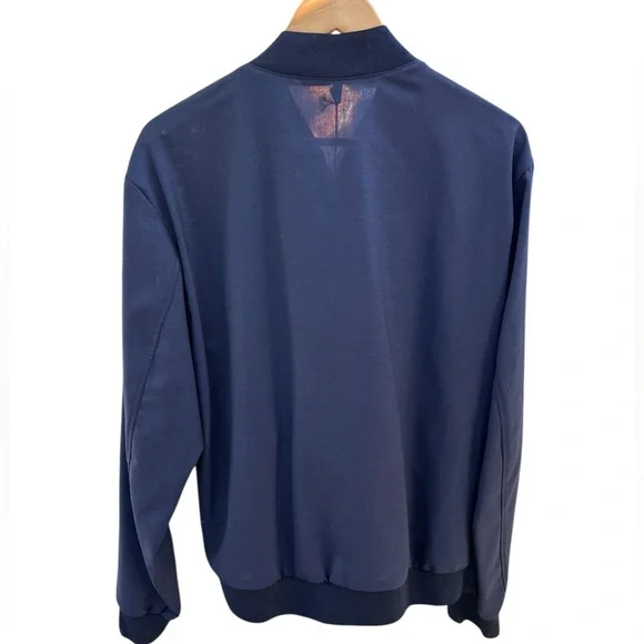 Hugo Boss Navy Slim Fit Nolwin Bomber Jacket